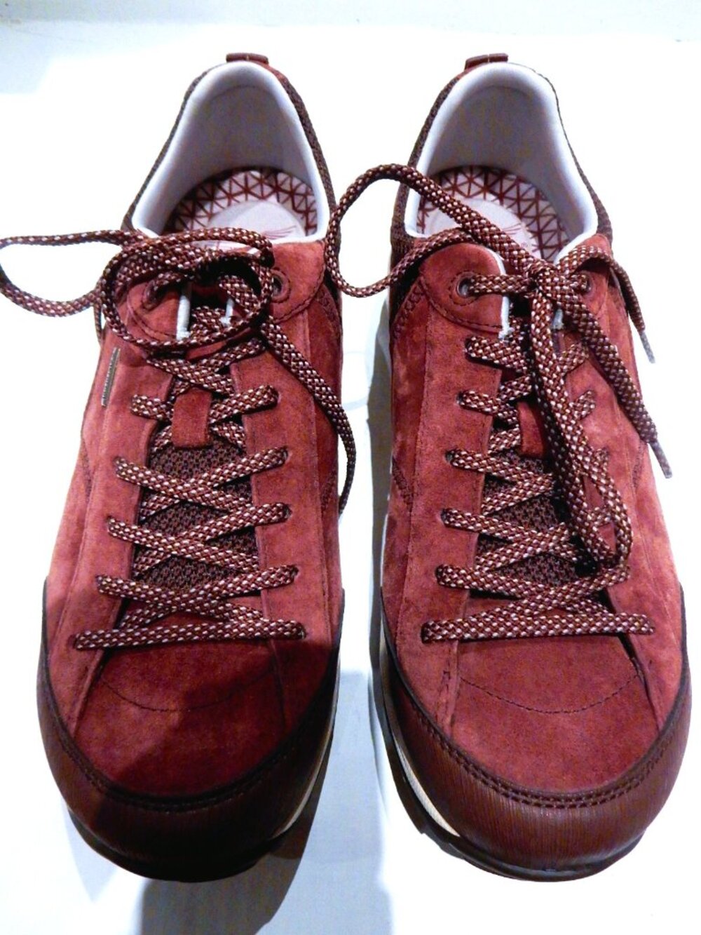 Dansko "Paisley" Cranberry Suede Sneakers in Size 8.5 - 9.0